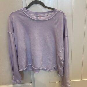 FP Movement by Free People Lavender Long Sleeve Tee